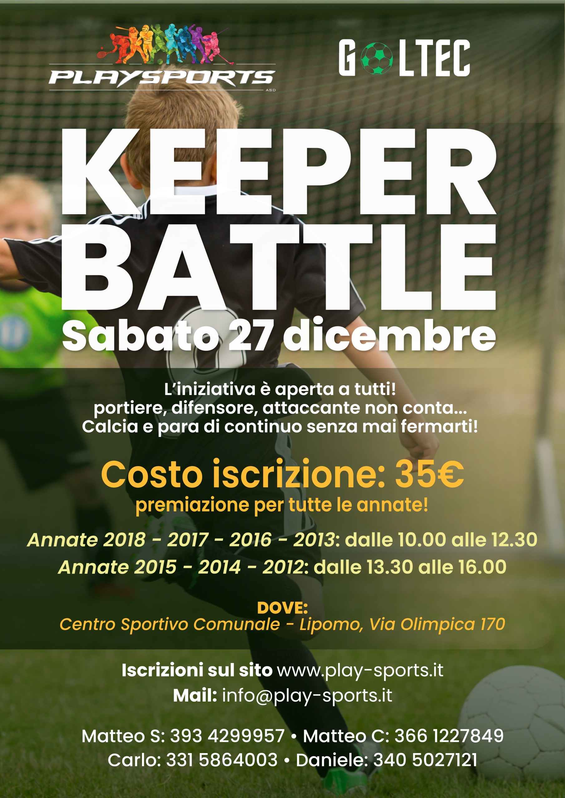 KEEPER BATTLE